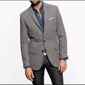 EUC- Crew Ludlow Yorkshire Moon Tweed Sport Coat